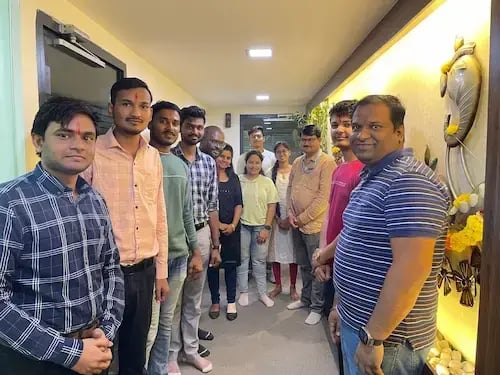 Team celebrating Gudi Patwa