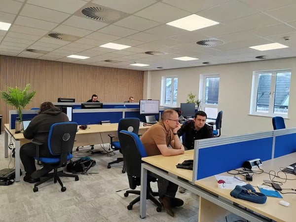 View of the Winchester office interior