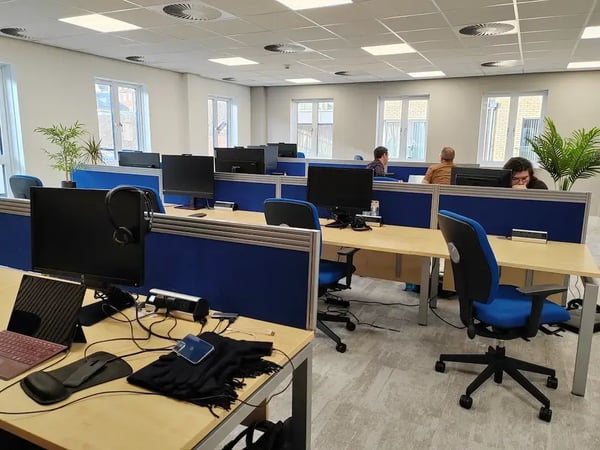 Interior view of Winchester office