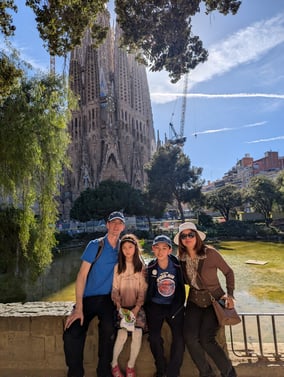 Rob and family 1